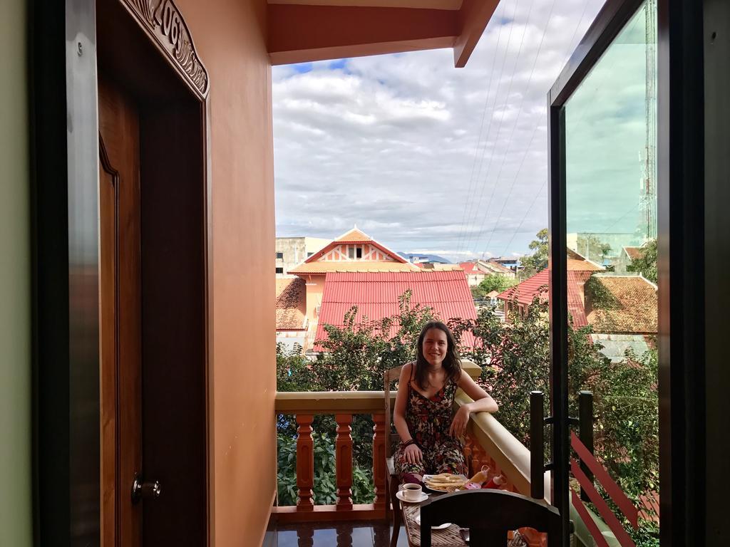 Apsara Guest House Kampot City Exteriör bild