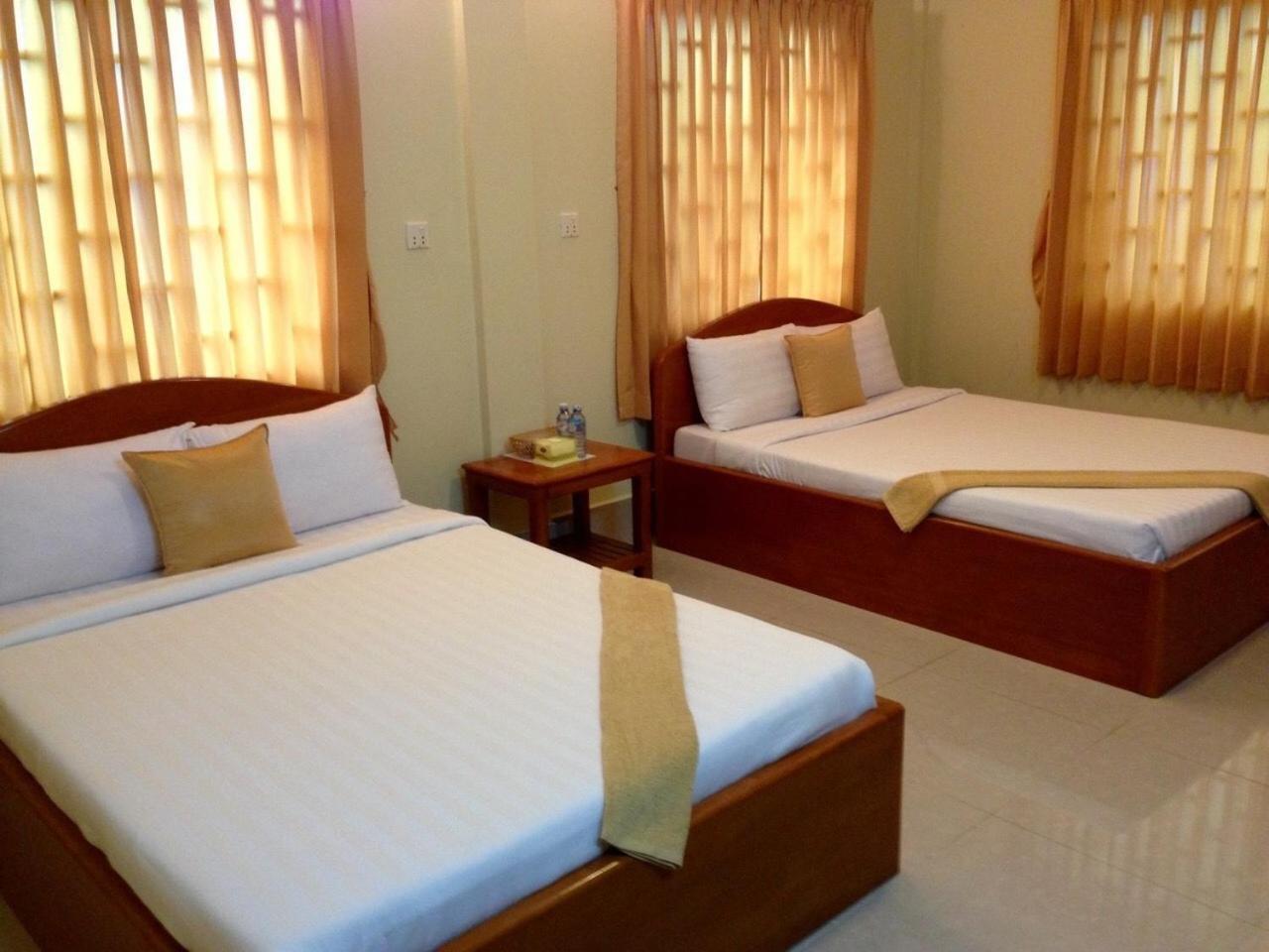 Apsara Guest House Kampot City Exteriör bild